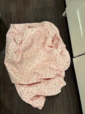 Babyletto 100% cotton poplin crib sheet